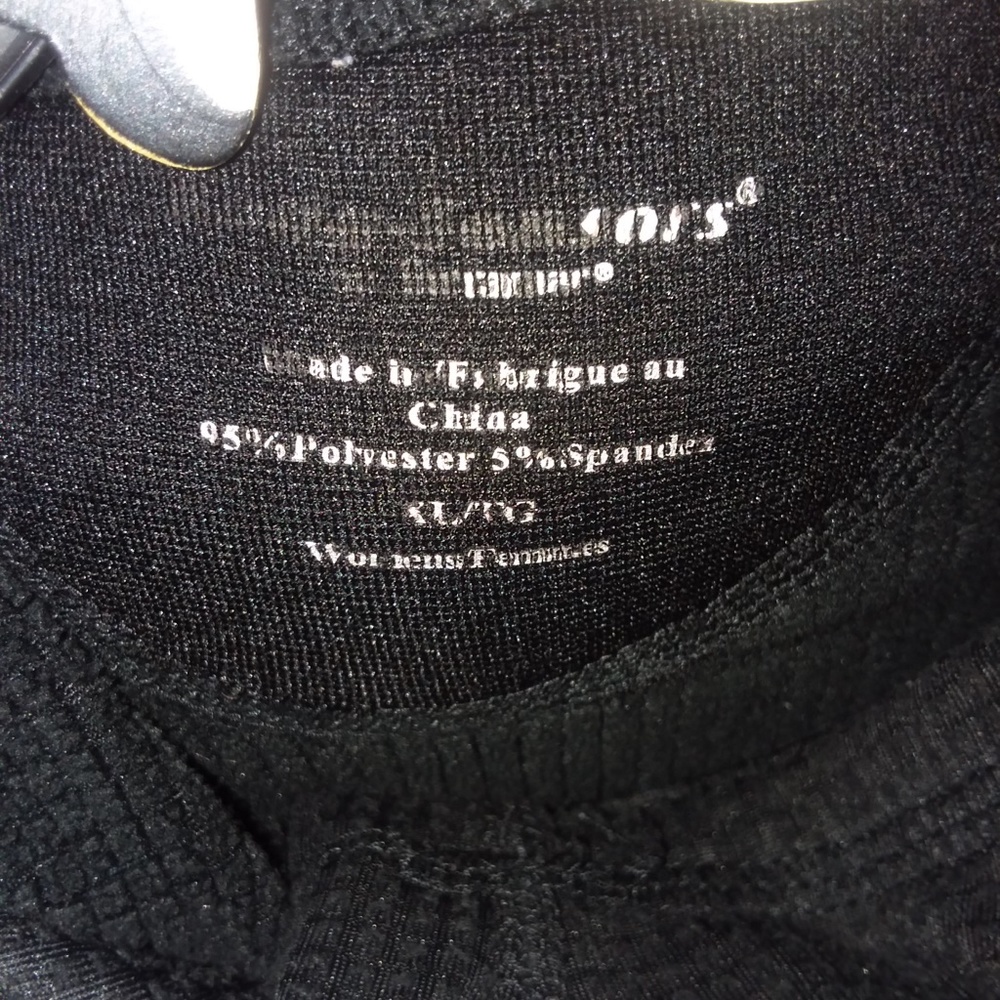 Terramar Body Sensor Zip Up Jacket Black Size XL - Picture 4 of 8